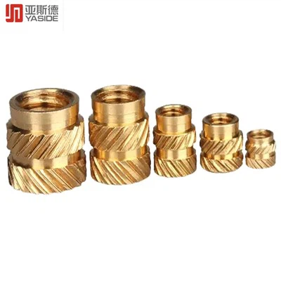 CNC žalvario sriegio įdėklo apdirbimo dalys